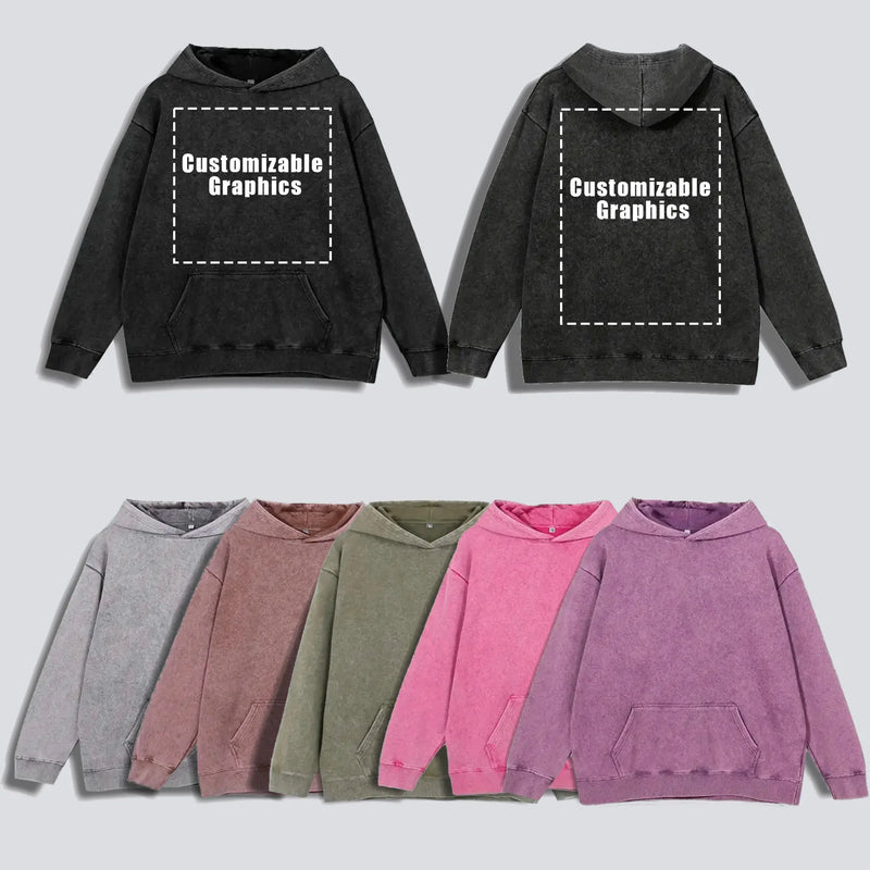 Ramone Monster Van Hoodie 100% Cotton US Warehouse 6 Colors