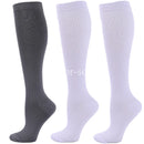 3 Pairs Knee-High Compression Socks – Relief & Support