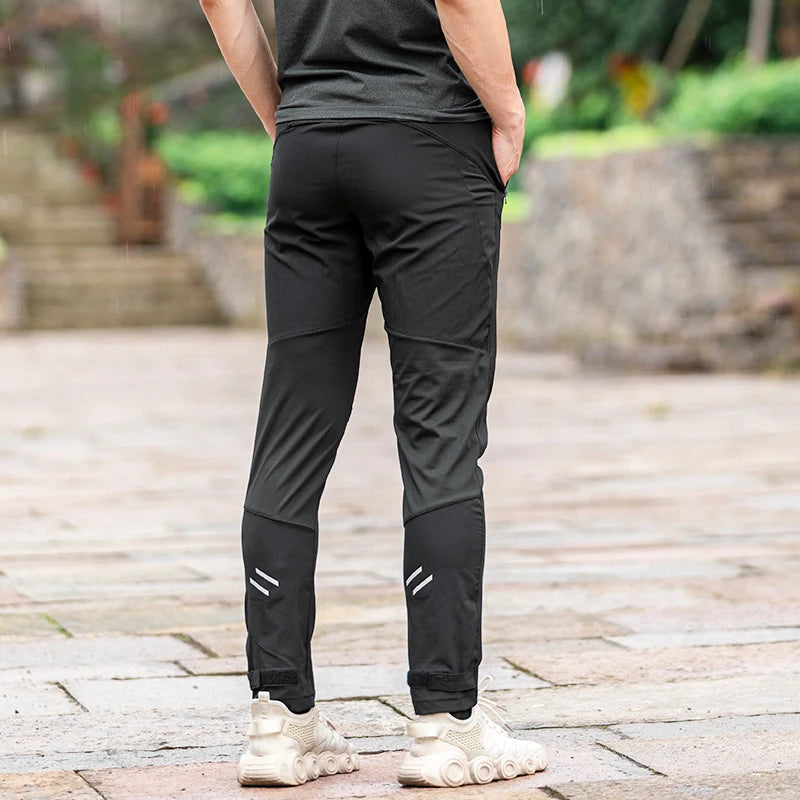 ROCKBROS Bicycle Trousers Comfortable Reflective Elasticity Refreshing Breathable Stretch Fabric Cycling Pants Sports Equipment