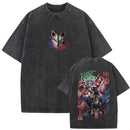 Vintage Demon Slayer Kokushibo Double-Sided Tee – High-Quality & Stylish