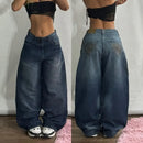 Retro Hip-Hop Baggy Jeans – Y2K Streetwear Trend