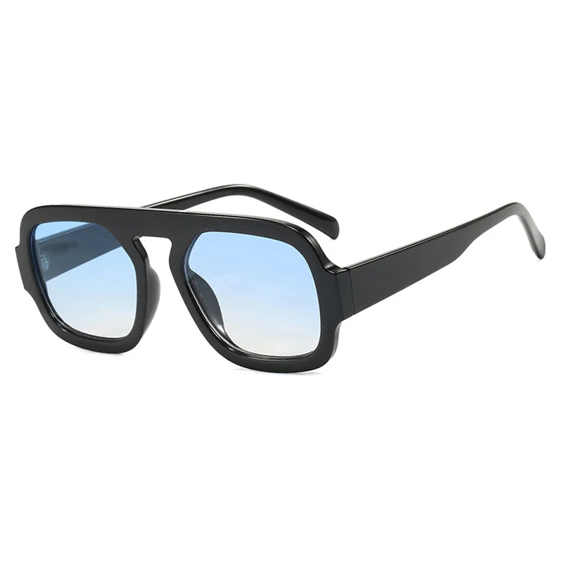 2025 Retro Square Sunglasses – Bold Style, Timeless Protection