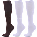 3 Pairs Knee-High Compression Socks – Relief & Support