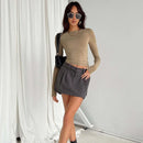 Women’s Casual Long Sleeve Tee – Slim Fit & Stylish