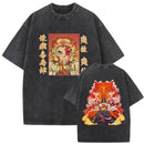 Vintage Demon Slayer Uzui Tengen Graphic Tee – Casual & Stylish