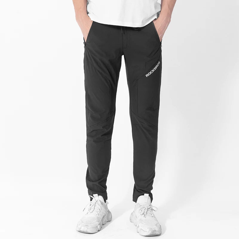 ROCKBROS Bicycle Trousers Comfortable Reflective Elasticity Refreshing Breathable Stretch Fabric Cycling Pants Sports Equipment