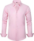 Top Selling Men's Dress Shirt Long Sleeve Autumn Without Pocket Casual Business Social No ironing Stretch Office Party Wedding