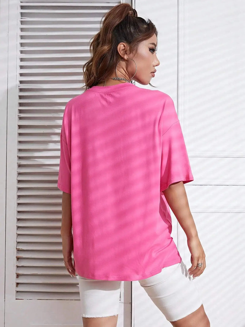 Cotton Solid Color Summer T Shirt Female Street Hip Hop T-shirts Cotton Casual Short Sleeve Comfortable Fashion Tee Tops