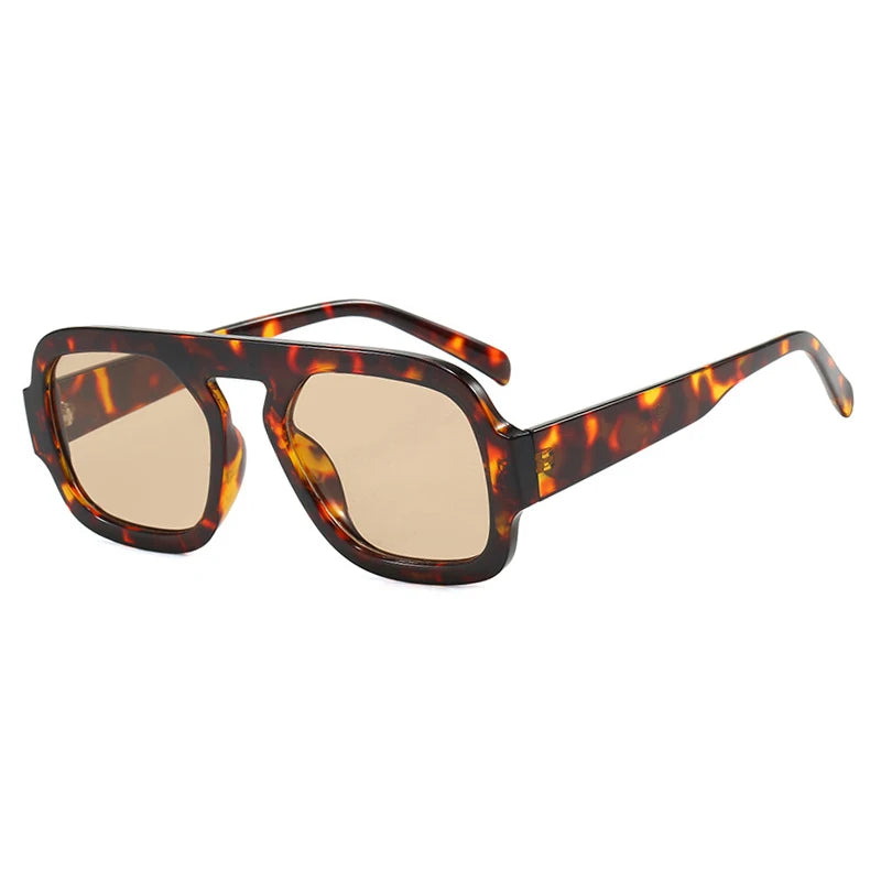 2025 Retro Square Sunglasses – Bold Style, Timeless Protection