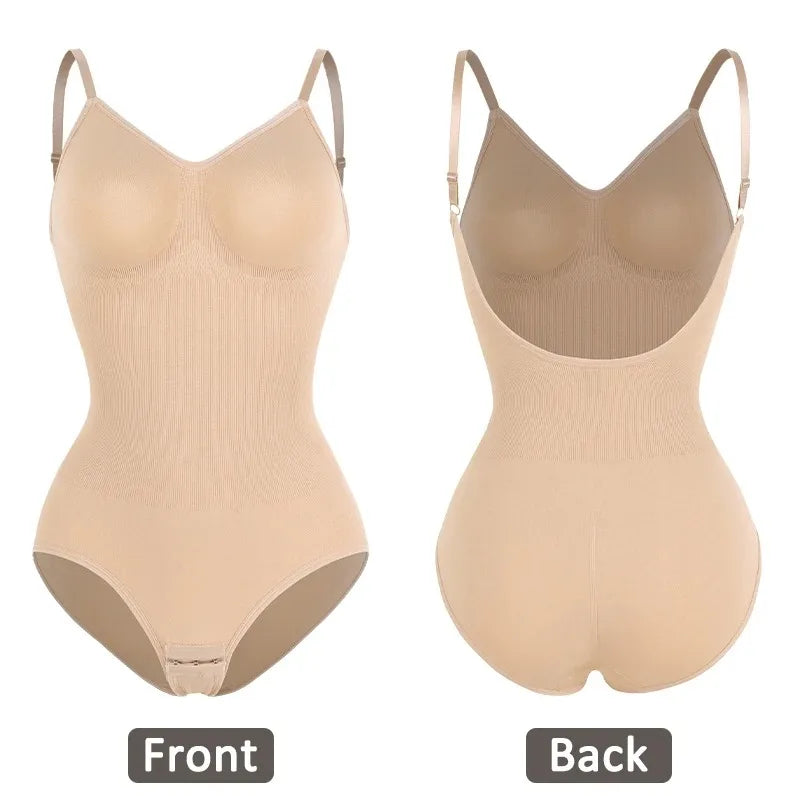 Backless Seamless Bodysuit – Sexy & Sculpted