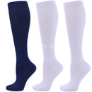 3 Pairs Knee-High Compression Socks – Relief & Support