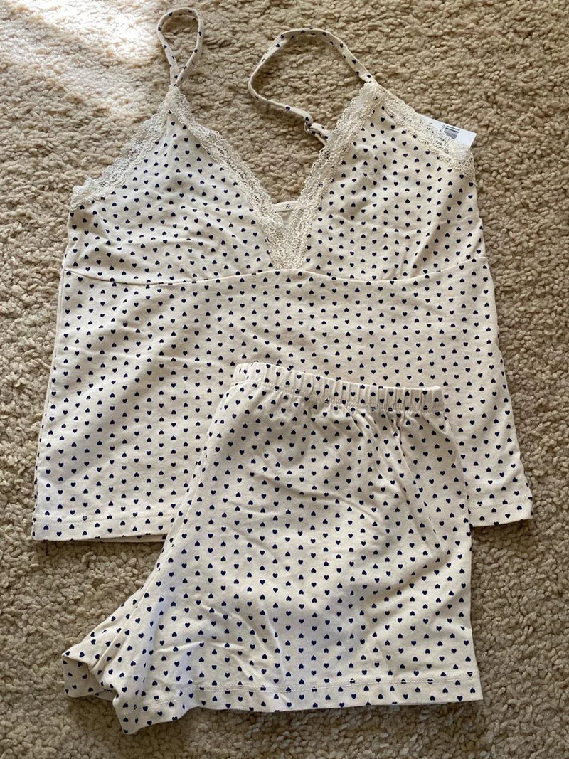 Striped Pink 2-Piece Set – Sweet & Chic Loungewear