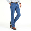 Loose Fit Cotton Denim Jeans – Classic Summer Style for Men