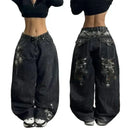 Retro Hip-Hop Baggy Jeans – Y2K Streetwear Trend