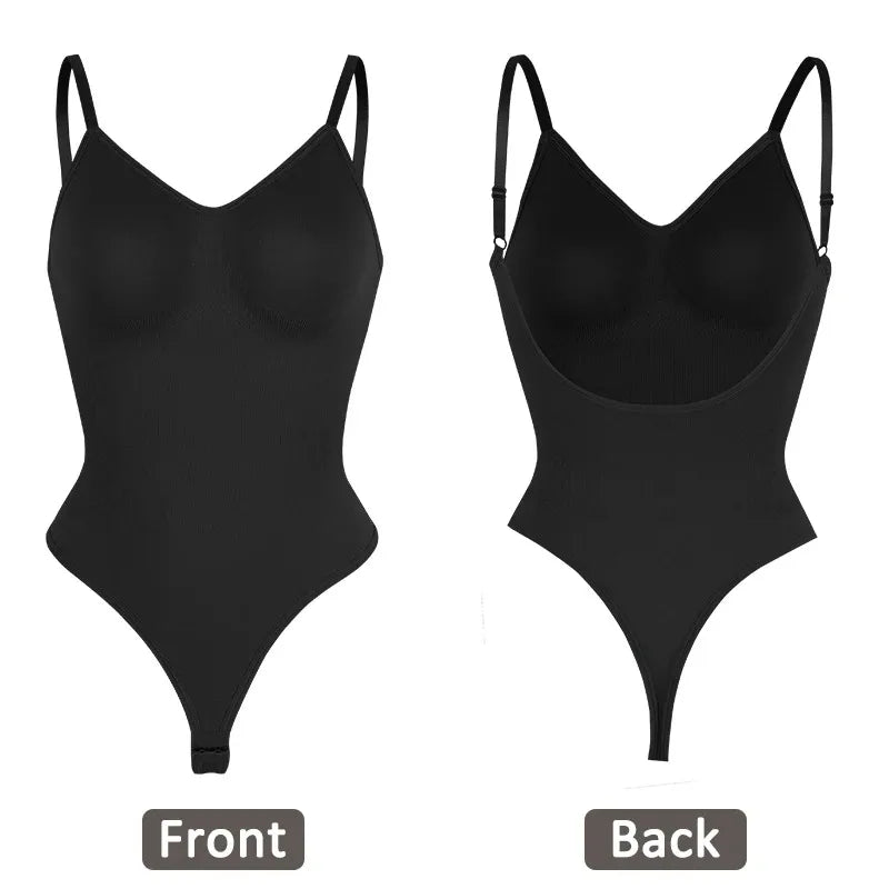 Backless Seamless Bodysuit – Sexy & Sculpted