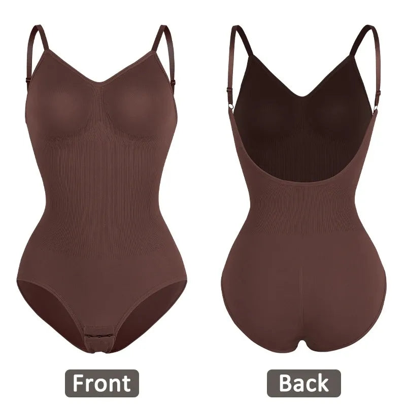 Backless Seamless Bodysuit – Sexy & Sculpted
