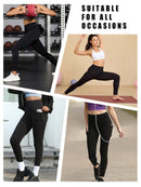 High-Waisted Sports Leggings with Pockets – Women's Workout Essential