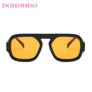 2025 Retro Square Sunglasses – Bold Style, Timeless Protection