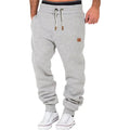 Men’s Athletic Pants – Elastic Waist Drawstring Casual Trousers