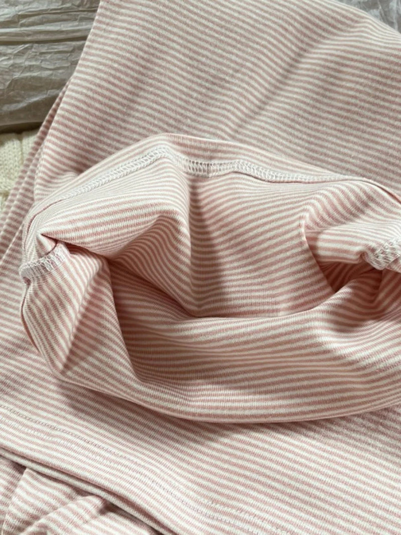Striped Pink 2-Piece Set – Sweet & Chic Loungewear