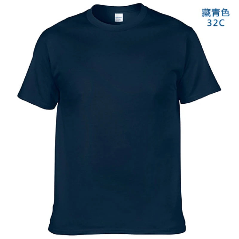 Brand T-Shirt Men Oversized 3XL Short Sleeve Tshirts 90% Cotton Homme Tee Shirt Summer Men Clothings Plus Size T-shiet  t shirt