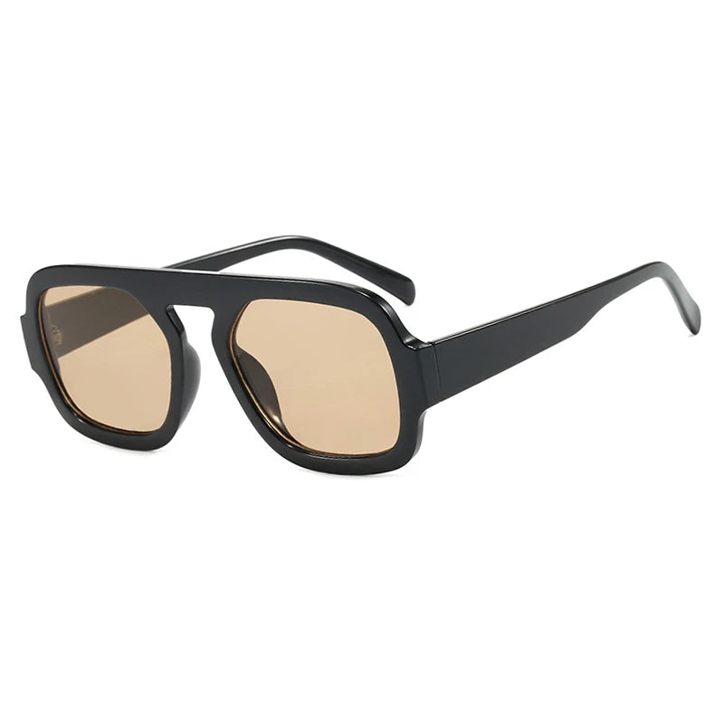 2025 Retro Square Sunglasses – Bold Style, Timeless Protection