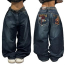 Retro Hip-Hop Baggy Jeans – Y2K Streetwear Trend