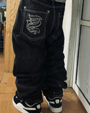Retro Hip-Hop Baggy Jeans – Y2K Streetwear Trend