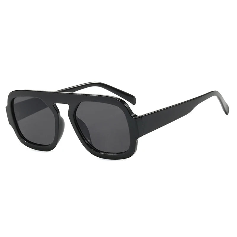 2025 Retro Square Sunglasses – Bold Style, Timeless Protection