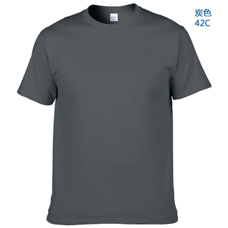 Brand T-Shirt Men Oversized 3XL Short Sleeve Tshirts 90% Cotton Homme Tee Shirt Summer Men Clothings Plus Size T-shiet  t shirt