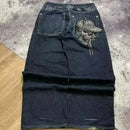 Retro Hip-Hop Baggy Jeans – Y2K Streetwear Trend