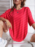 Cotton Solid Color Summer T Shirt Female Street Hip Hop T-shirts Cotton Casual Short Sleeve Comfortable Fashion Tee Tops