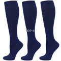 3Pairs Compression Socks Knee High Varicose Veins Stockings Men Women Sport Socks Anti Fatigue Pain Relief Compression Stockings