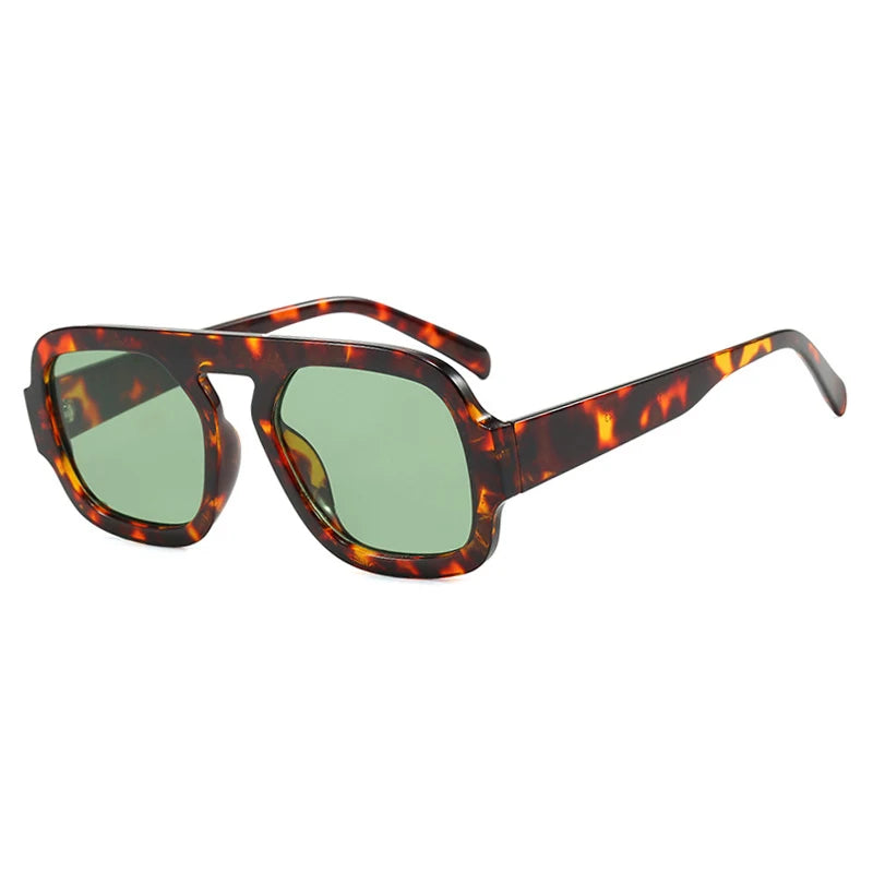 2025 Retro Square Sunglasses – Bold Style, Timeless Protection
