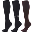 3 Pairs Knee-High Compression Socks – Relief & Support